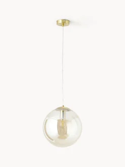 Lampada a sospensione in vetro Bao
