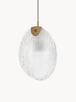 Lampada a sospensione piccola a LED fatta a mano Shelina