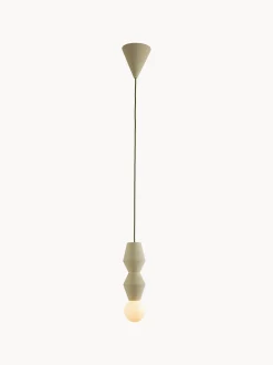 Lampada a sospensione piccola fatta a mano con luce regolabile STUCCO No. 2