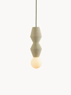 Lampada a sospensione piccola fatta a mano con luce regolabile STUCCO No. 2