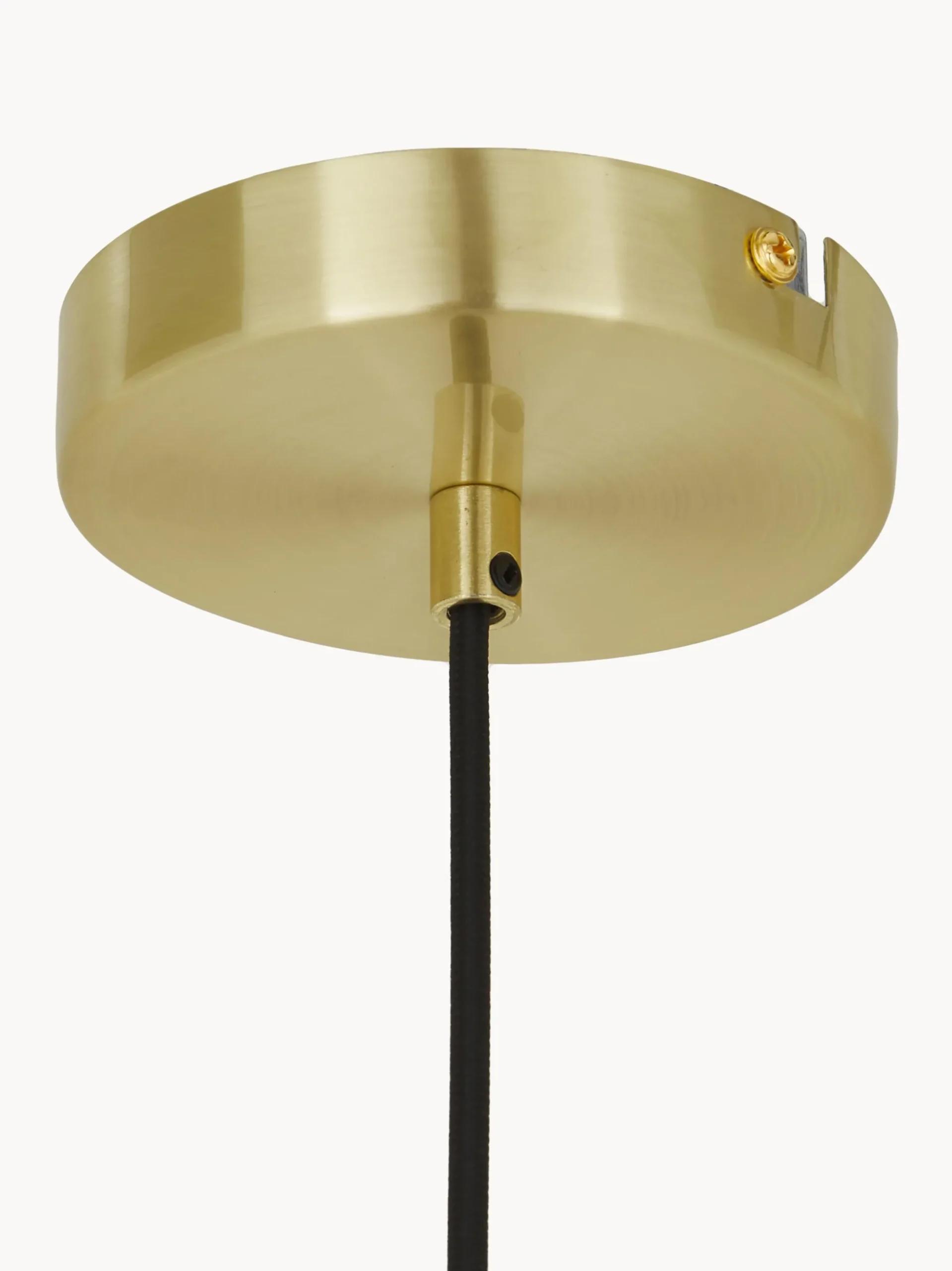 Lampada a sospensione piccola in vetro Flowy