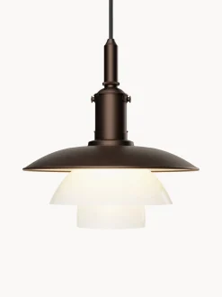 Lampada a sospensione piccola in vetro soffiato PH 3/3