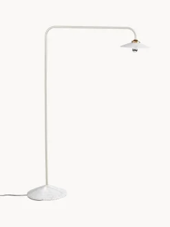 Lampada ad arco fatta a mano con base in marmo Moou