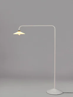 Lampada ad arco fatta a mano con base in marmo Moou