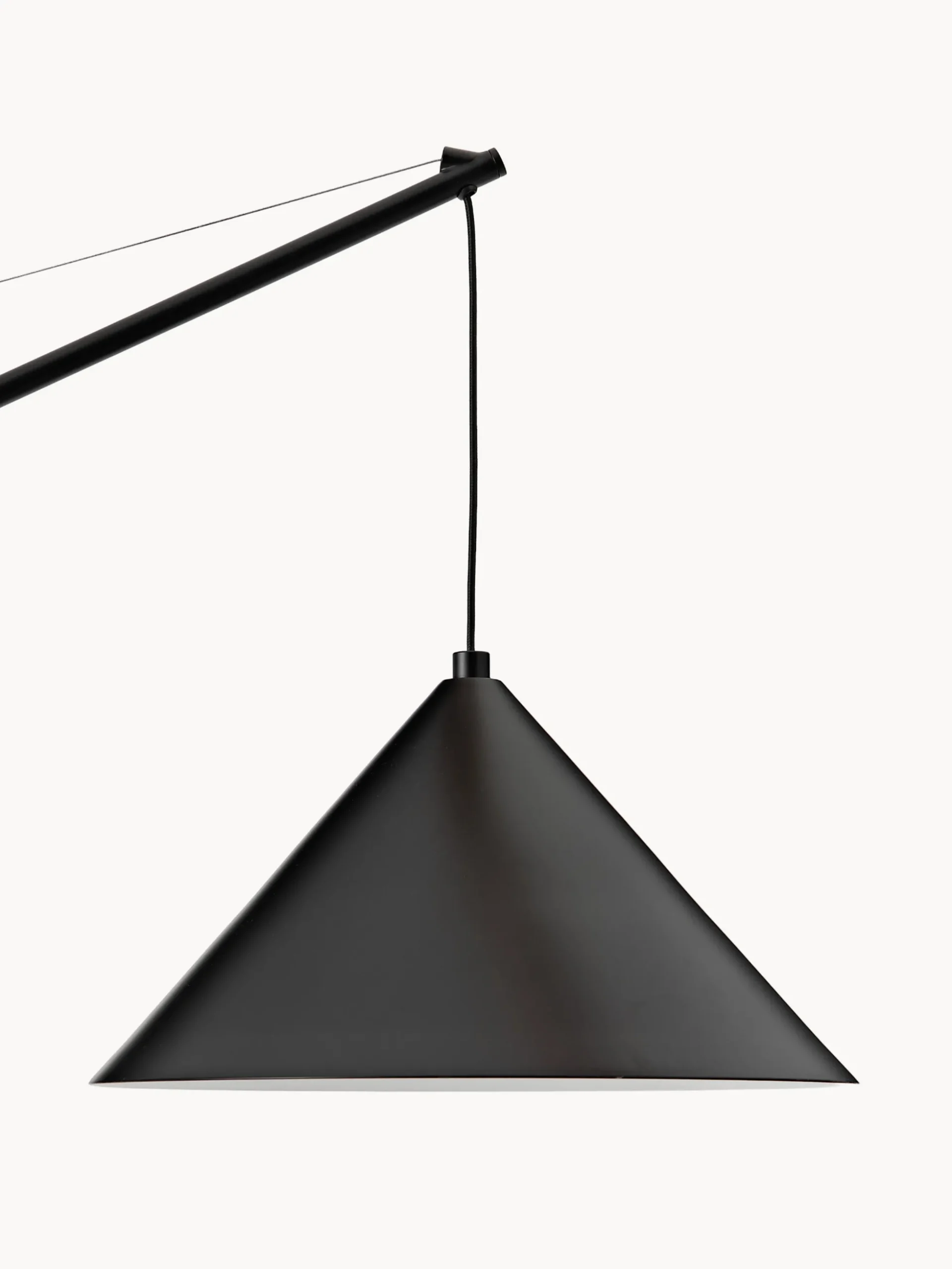 Lampada da lettura grande con base in marmo Reyna