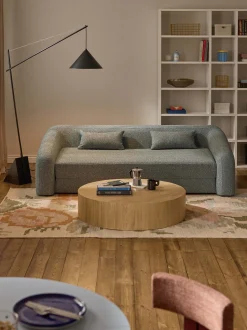 Lampada da lettura grande con base in marmo Reyna