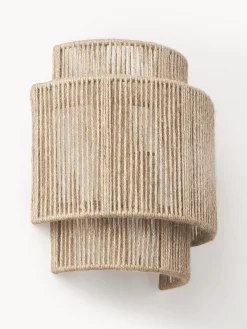 Lampada da parete in iuta Cecillia