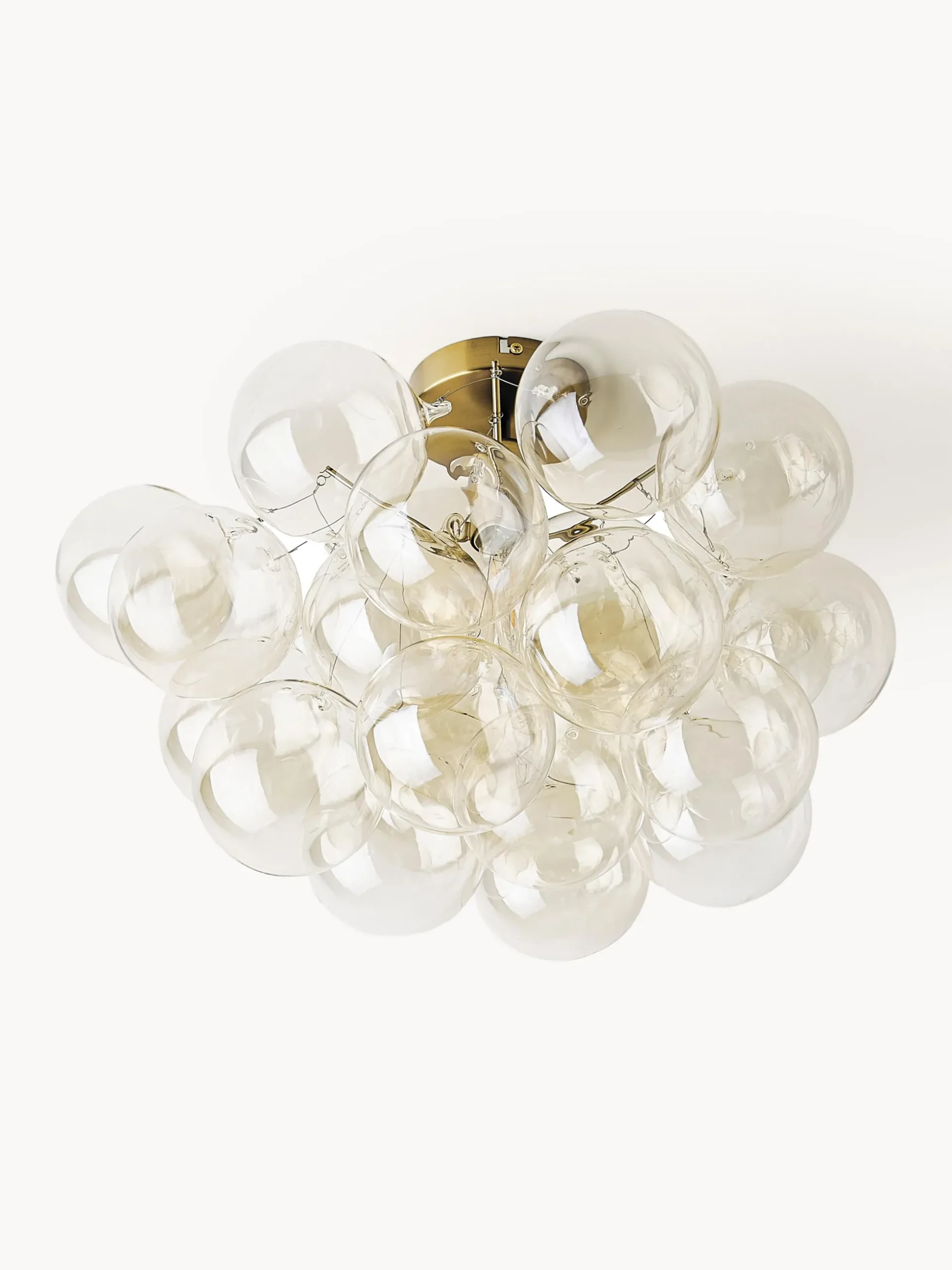 Lampada da soffito con sfere in vetro Bubbles