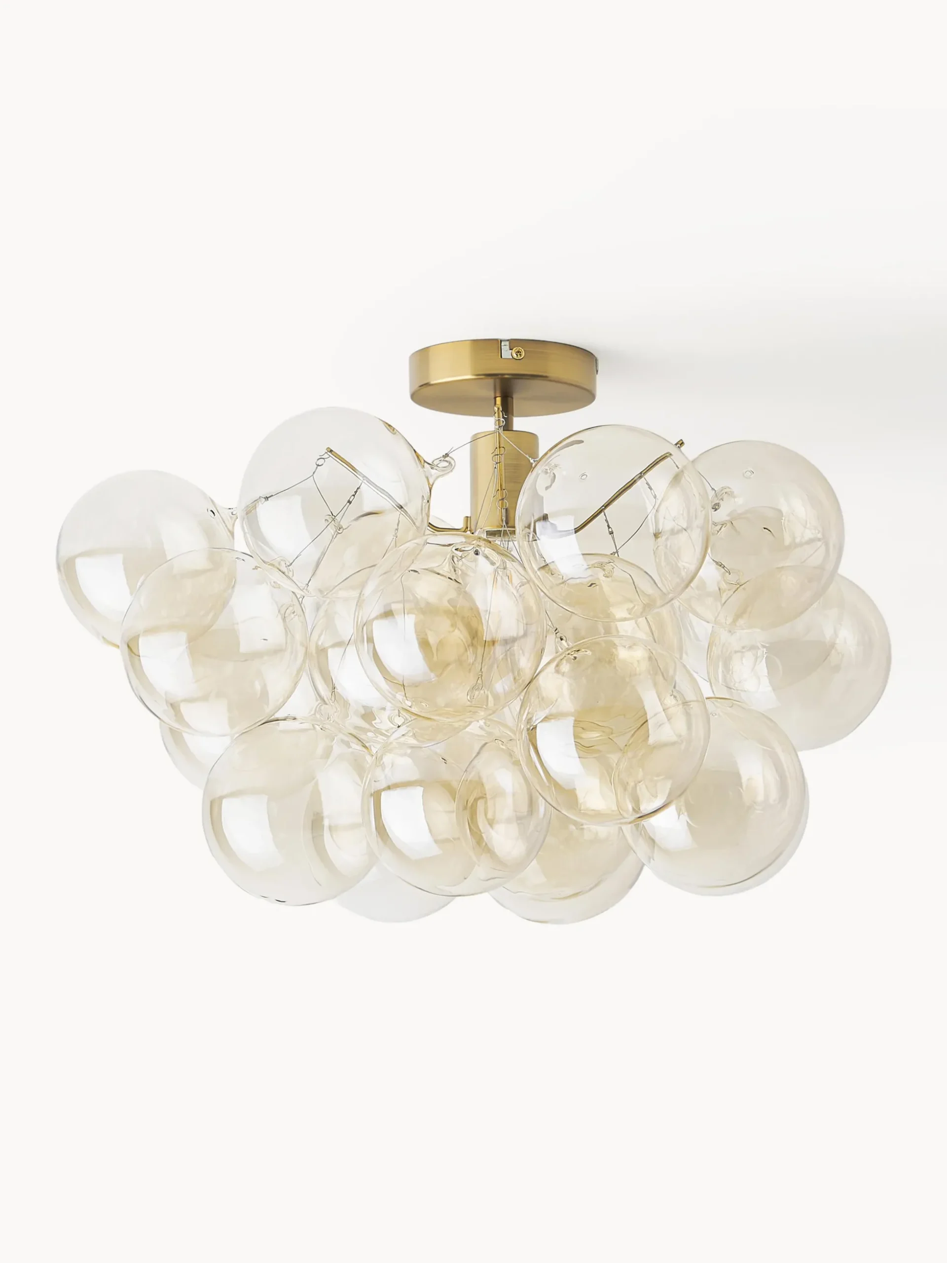 Lampada da soffito con sfere in vetro Bubbles