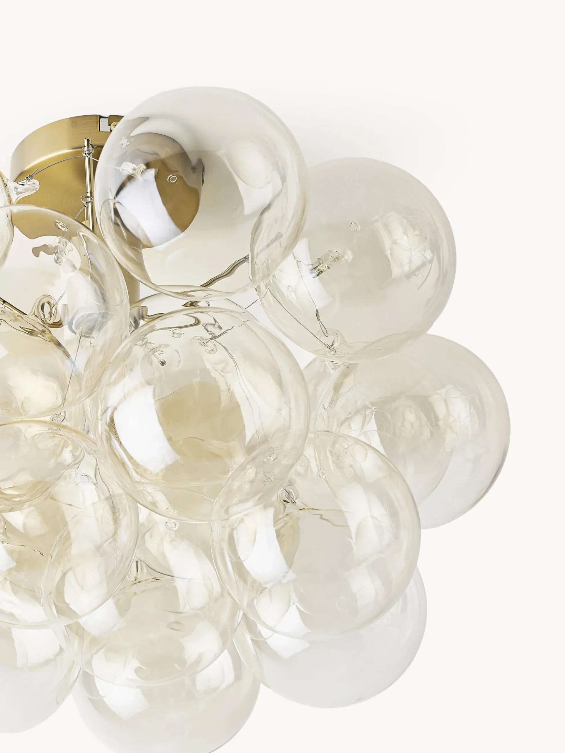 Lampada da soffito con sfere in vetro Bubbles