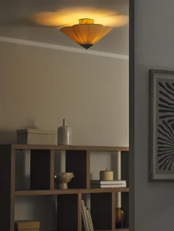 Lampada da soffitto con paralume capovolto Leora