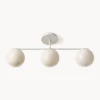 Lampada da soffitto in vetro opale Atlanta