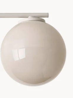 Lampada da soffitto in vetro opale Atlanta