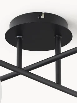 Lampada da soffitto in vetro opale Atlanta