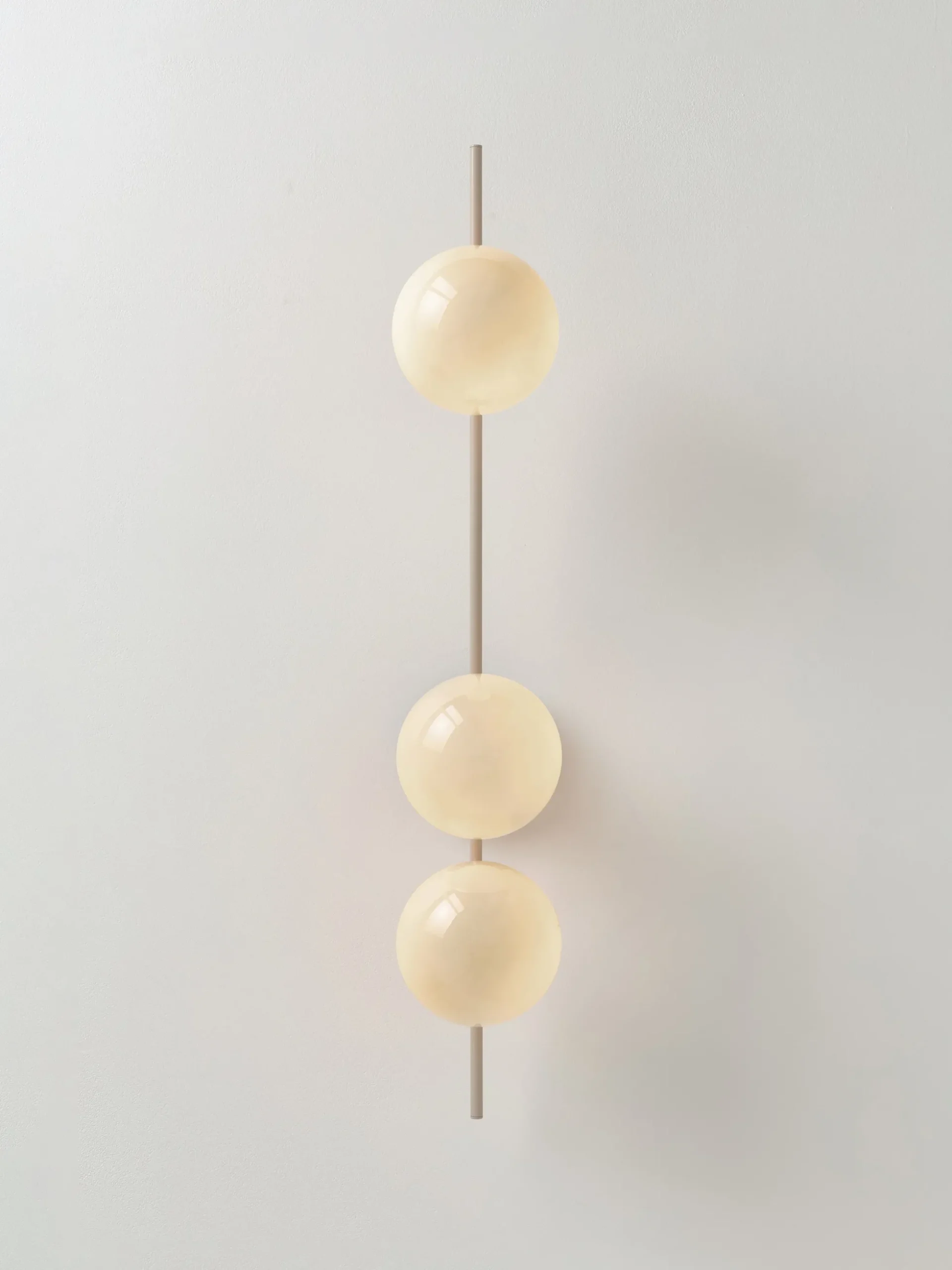 Lampada da soffitto in vetro opale Atlanta