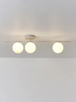 Lampada da soffitto in vetro opale Atlanta