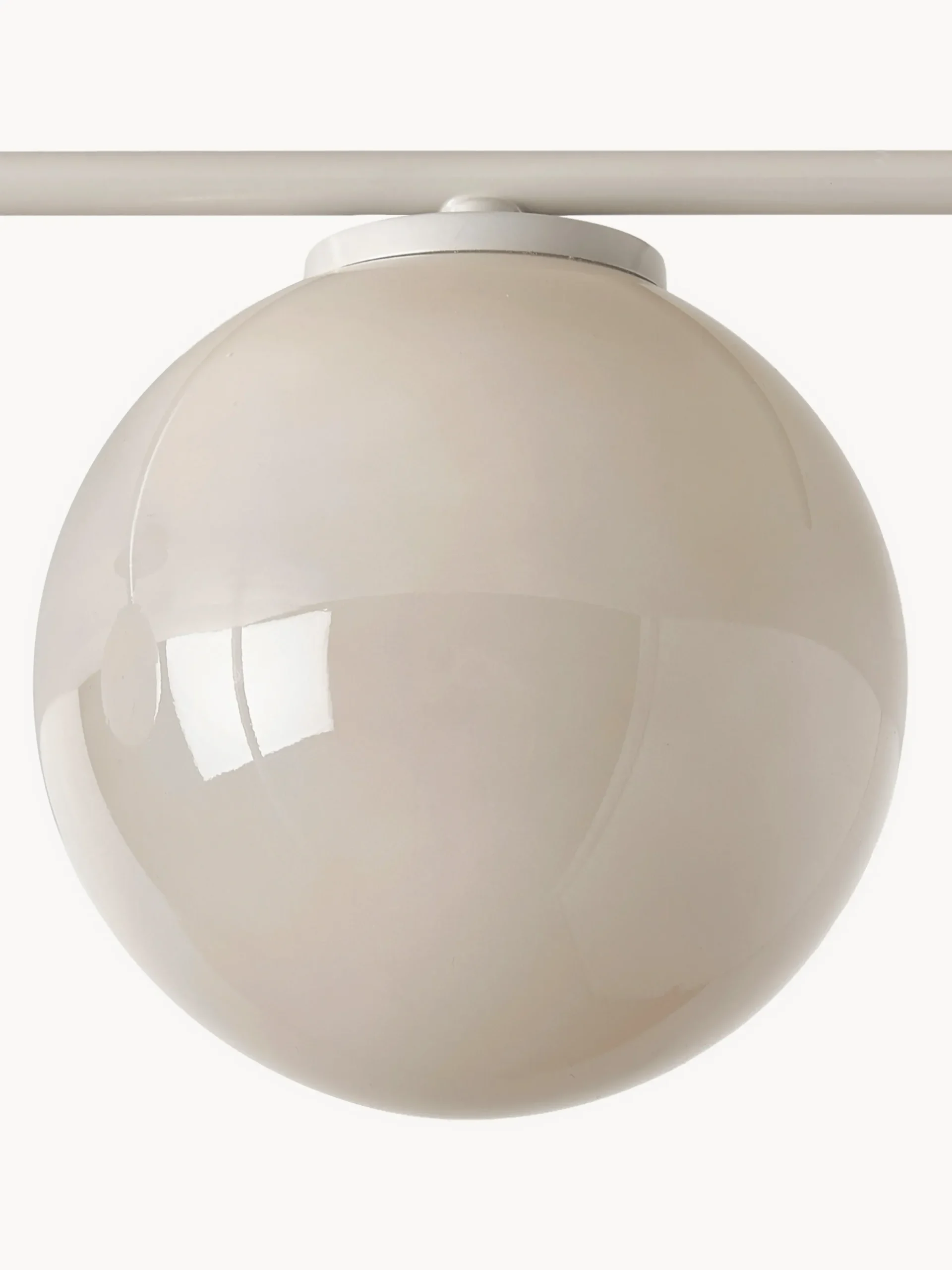 Lampada da soffitto in vetro opale Atlanta