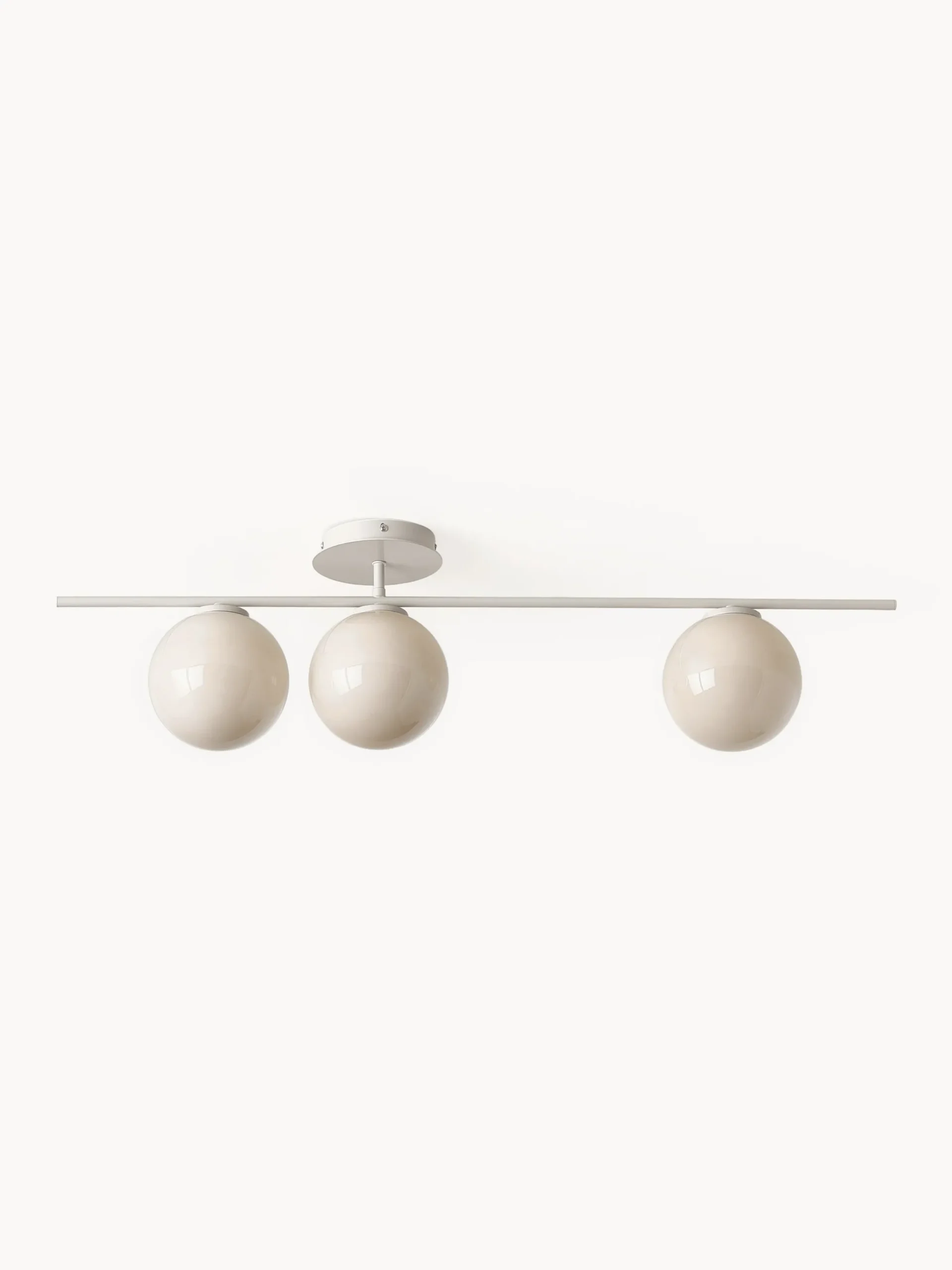 Lampada da soffitto in vetro opale Atlanta