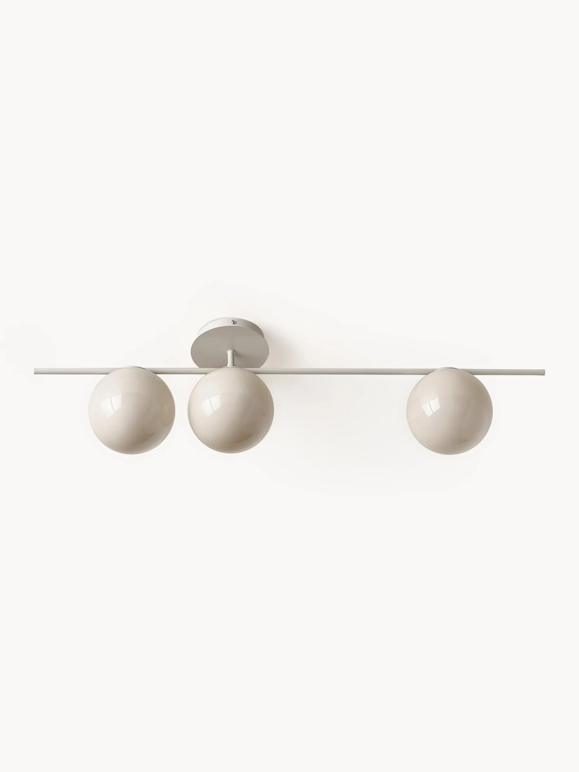 Lampada da soffitto in vetro opale Atlanta