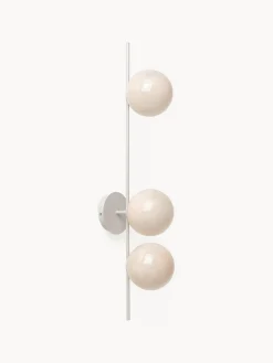 Lampada da soffitto in vetro opale Atlanta