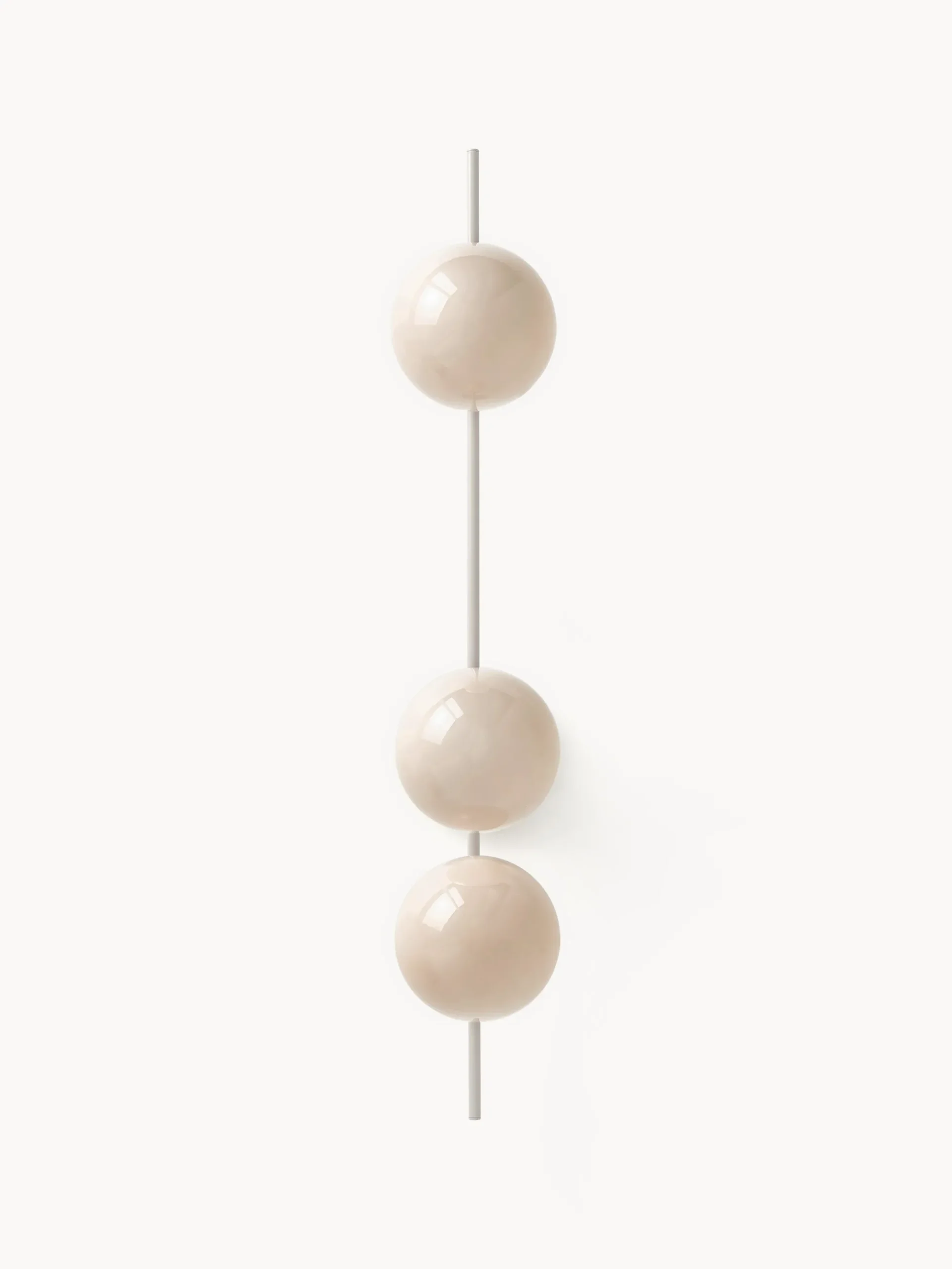 Lampada da soffitto in vetro opale Atlanta