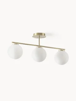 Lampada da soffitto in vetro opale Atlanta
