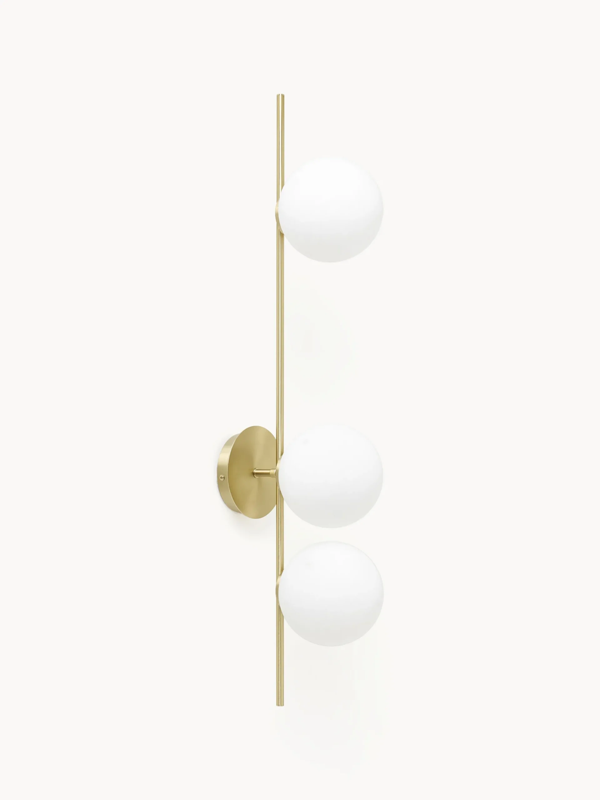 Lampada da soffitto in vetro opale Atlanta