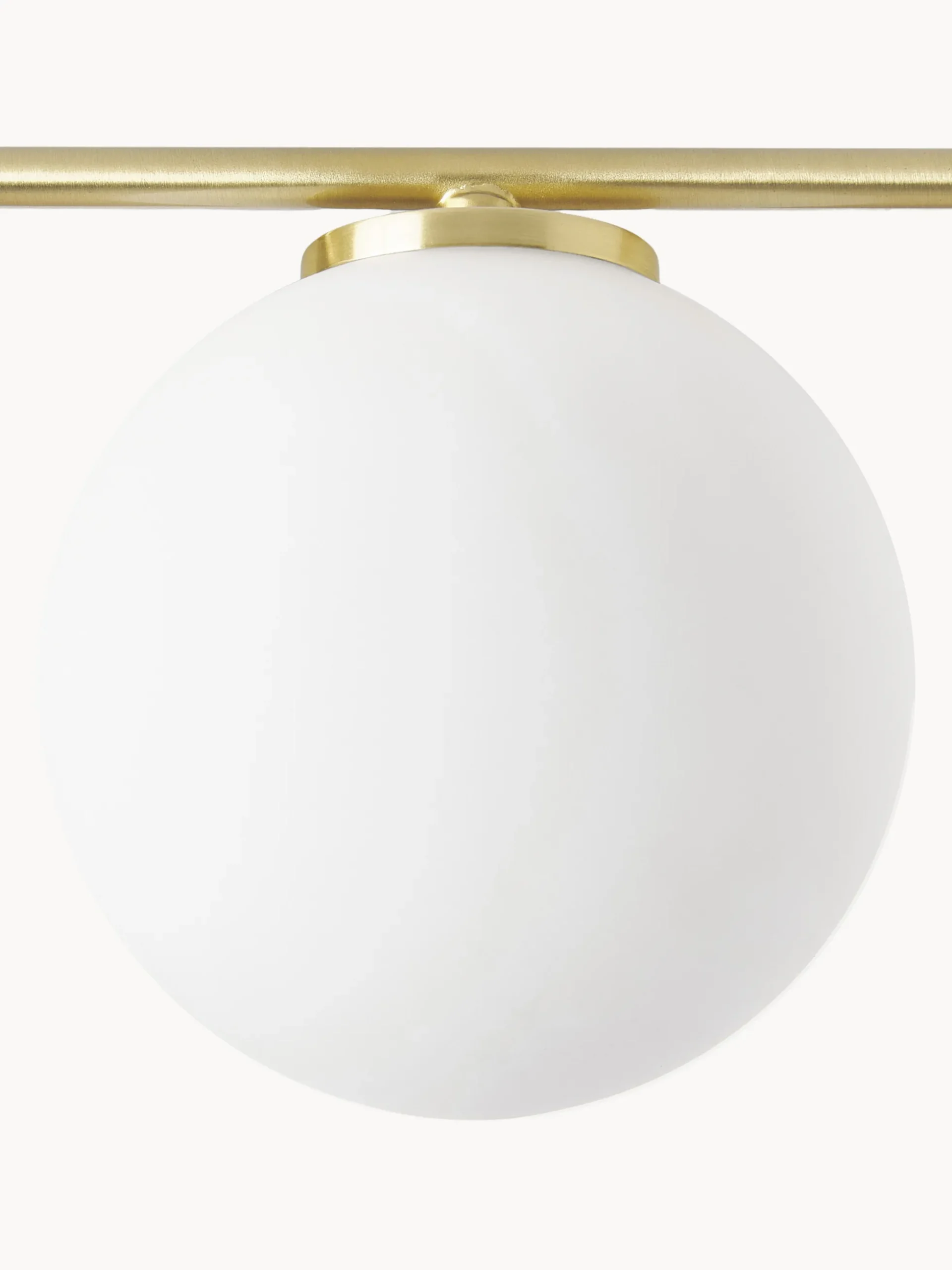 Lampada da soffitto in vetro opale Atlanta