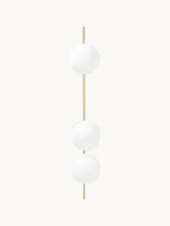 Lampada da soffitto in vetro opale Atlanta
