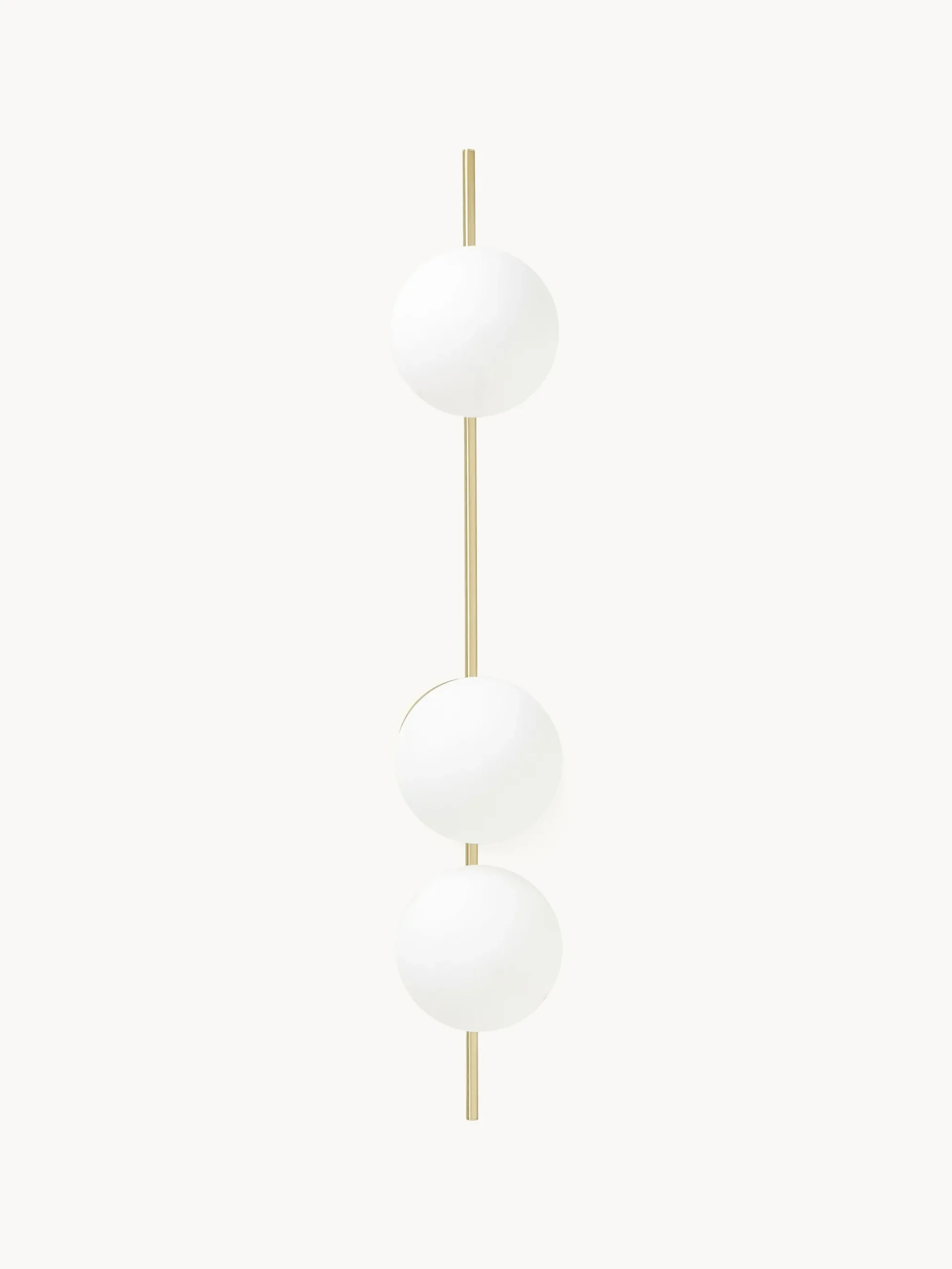 Lampada da soffitto in vetro opale Atlanta