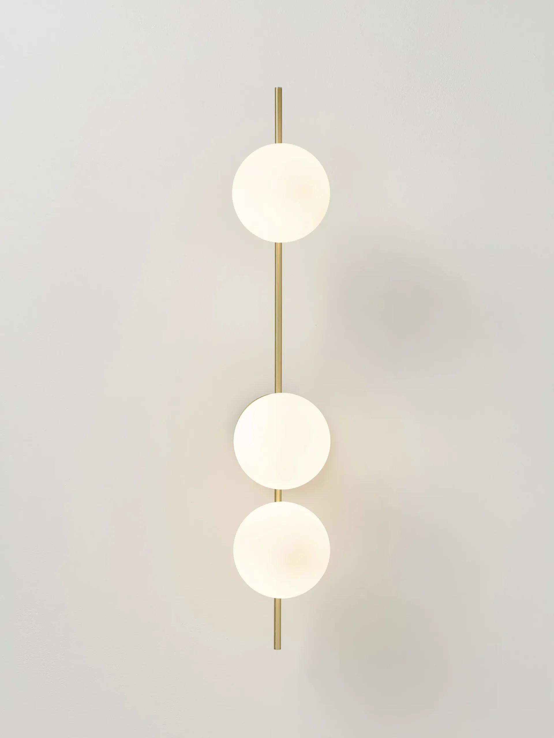 Lampada da soffitto in vetro opale Atlanta
