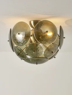 Lampada da soffitto in vetro Mireille