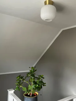 Lampada da soffitto in vetro Vanja