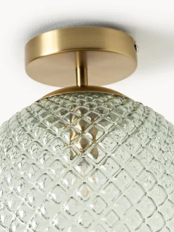 Lampada da soffitto piccola in vetro Lorna