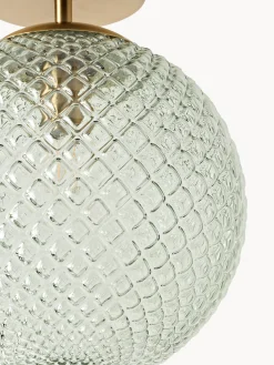 Lampada da soffitto piccola in vetro Lorna