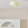Lampada da soffittoin vetro opalino Josie