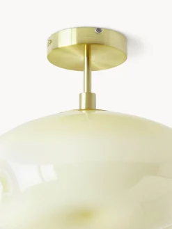 Lampada da soffittoin vetro opalino Josie