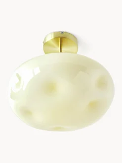 Lampada da soffittoin vetro opalino Josie