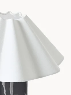 Lampada da tavolo a LED con luce regolabile e base in marmo Arya