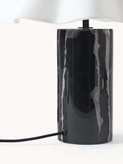 Lampada da tavolo a LED con luce regolabile e base in marmo Arya
