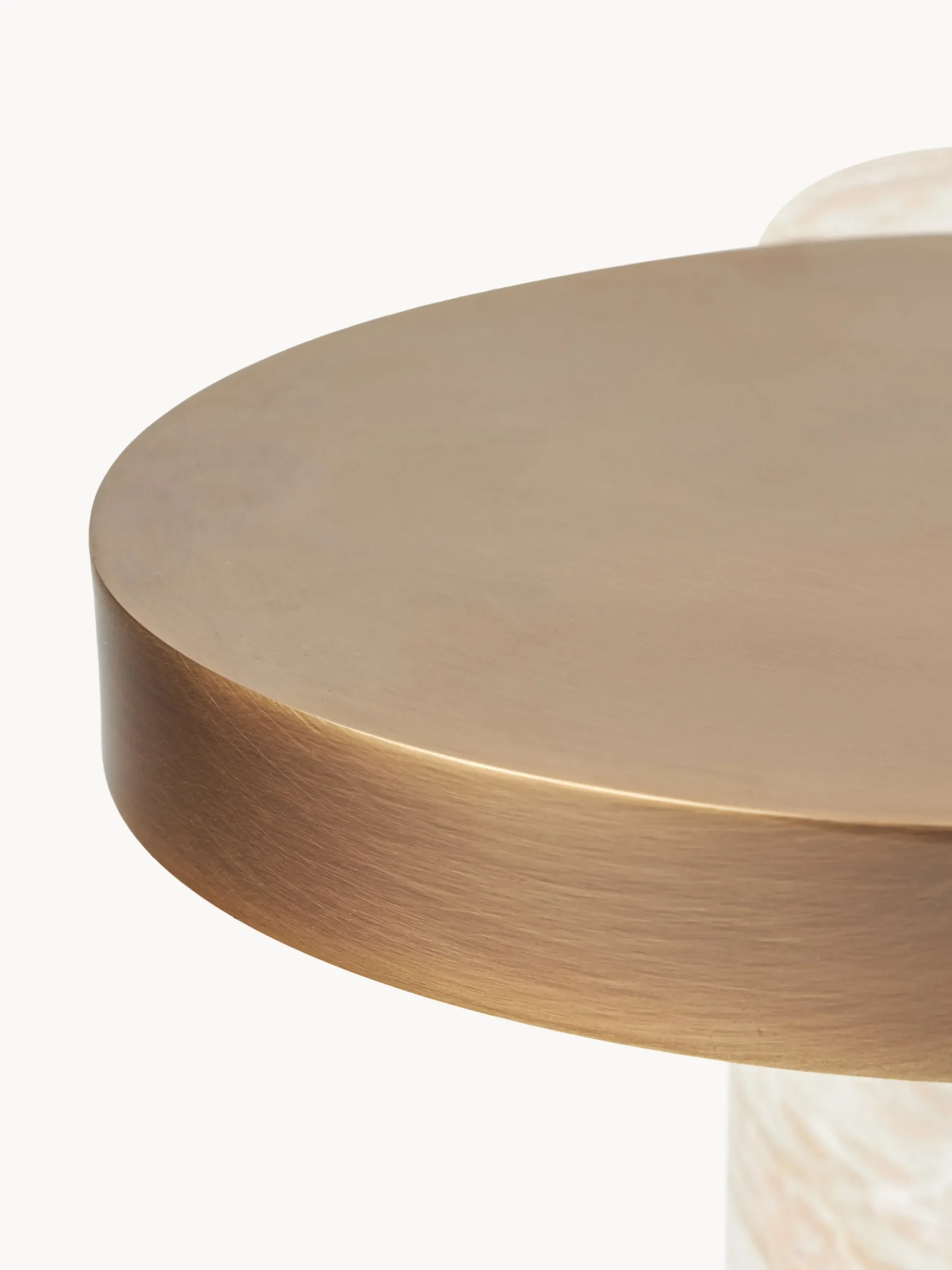 Lampada da tavolo a LED con base in marmo Eske