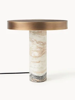 Lampada da tavolo a LED con base in marmo Eske