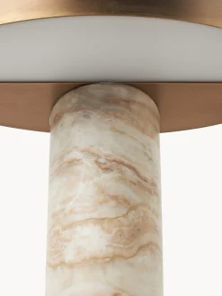 Lampada da tavolo a LED con base in marmo Eske