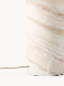 Lampada da tavolo a LED con luce regolabile e base in marmo Arya
