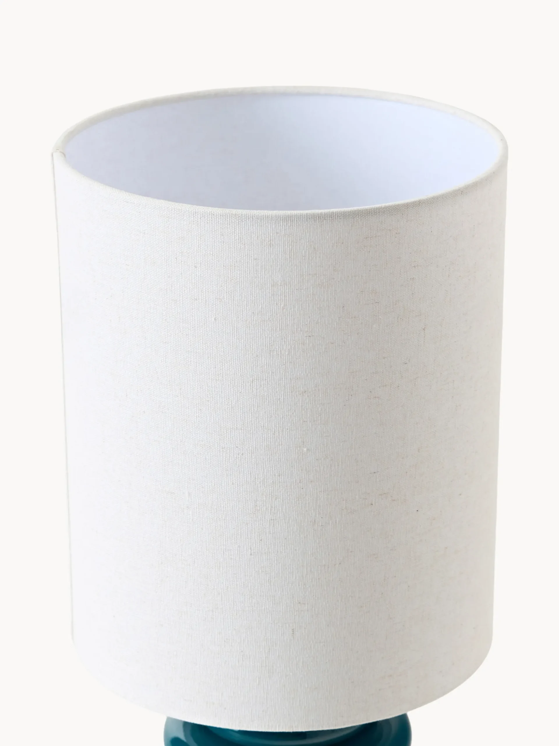 Lampada da tavolo con base in legno Nicolas