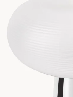 Lampada da tavolo con base in metallo Mariella