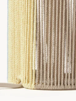 Lampada da tavolo con fili di lino Lace