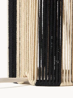 Lampada da tavolo con fili di lino Lace