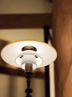 Lampada da tavolo grande in vetro soffiato PH 3/2
