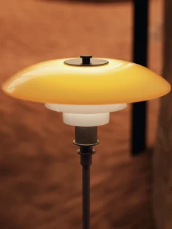 Lampada da tavolo grande in vetro soffiato PH 3/2